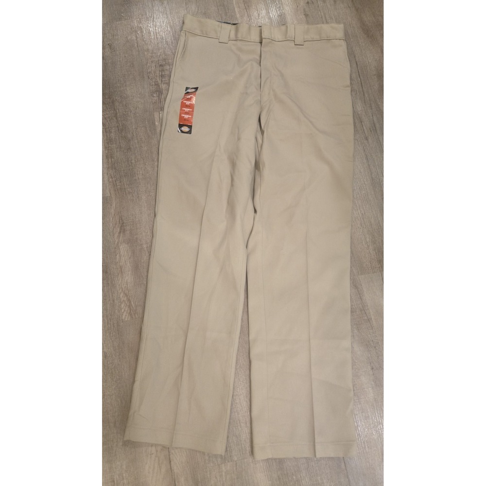 Dickies 874 Men's Khaki Original Fit Work Pants 38x34 New With Tags!!!